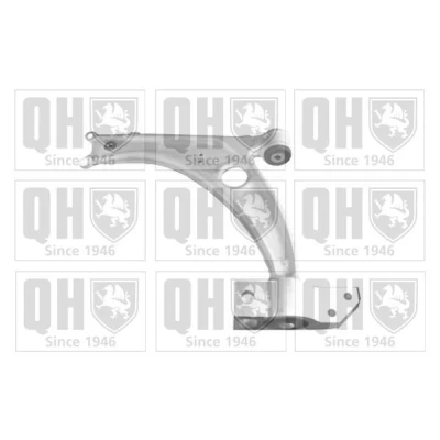 Image of 3C0407151E Suspension Arm QUINTON HAZELL QSA2402S without ball joint Control 15,4mm VOLKSWAGEN: Passat B7 Variant, CC, Tiguan I, SEAT: Alhambra II