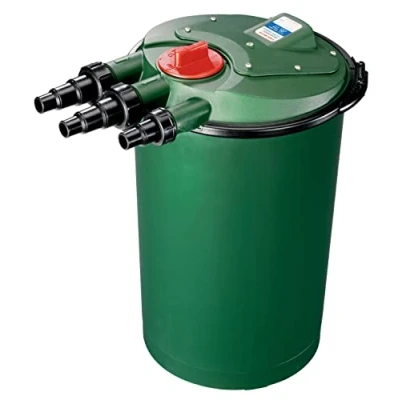 Image of Fish Mate 15000 Pressurised Bio Garden Pond Filter Automatic Cleaning System for Clear Water
