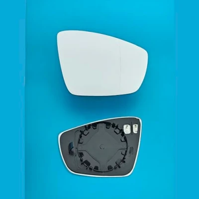 Image of Fits to VW POLO(2009 2014),UP(2017 ) Heated Base Wing Mirror Glass Right Hand Driver Side