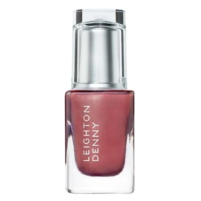 Image of LEIGHTON DENNY Bronzed Babe Nail Polish, High Performance Colour, Brown Varnish 12ml
