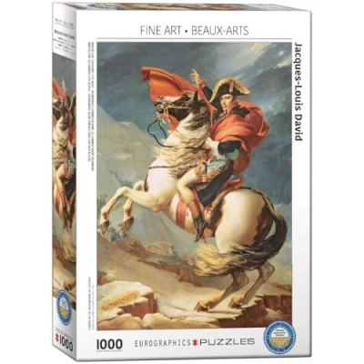 Image of Eurographics 6000 5889 Napoleon Crossing The Alps Puzzle, Various, 48 x 68 cm
