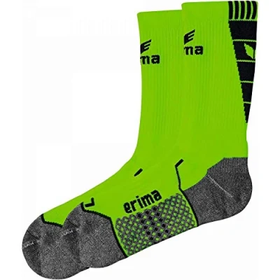 Image of Erima Premium Pro Training Socks Green Gecko/Black, 1