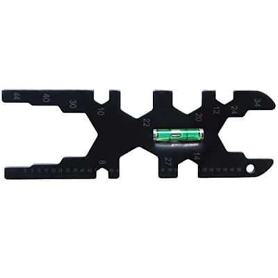 Image of Young Wolf Multifunction Steel Plumbing Wrench Tool, Faucet Water Pipe Basin Bathroom Drain Hose Installation and Removal Level