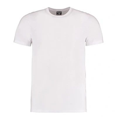 Image of Kustom Kit Mens Superwash 60 Fashion Fit T Shirt (L) (White)
