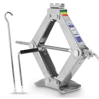 Image of Alca Germany Ultra Compact Quality Car Scissor Jack 0.8 Tonne Ton Vehicle Emergency Lifting Tool