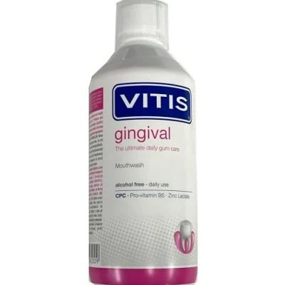 Image of Vitis Gums Control Mouthwash 500ml, Gluten Free