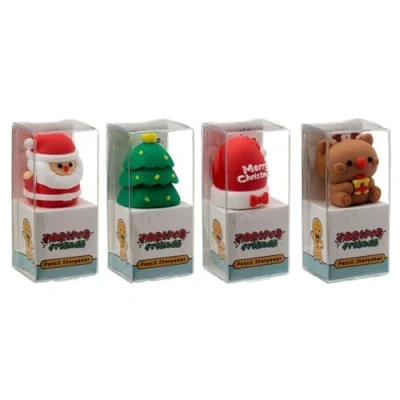 Image of Christmas Friends Pencil Sharpener Single Party Bag Gift Cracker Filler