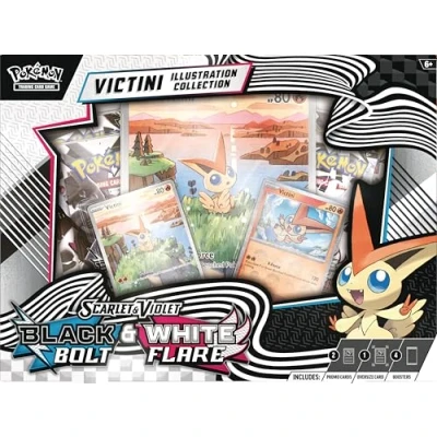 Image of Pokemon TCG Scarlet &amp; Violet 10.5 Unova Victini Illustration Collection 4 Packs