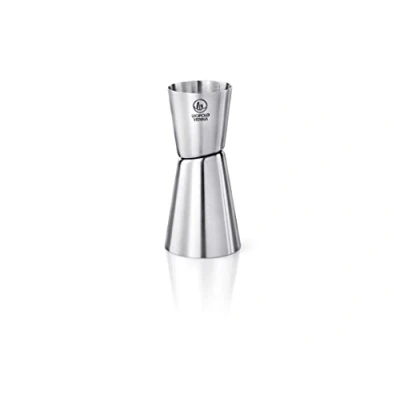 Image of Leopold Vienna Jigger 30/50ml, Stainless Steel, Silver, 4.3 x 9 cm