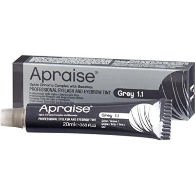 Image of APRAISE PROFESSIONAL EYELASH &amp; EYEBROW TINT No.1.1 GREY 20ml