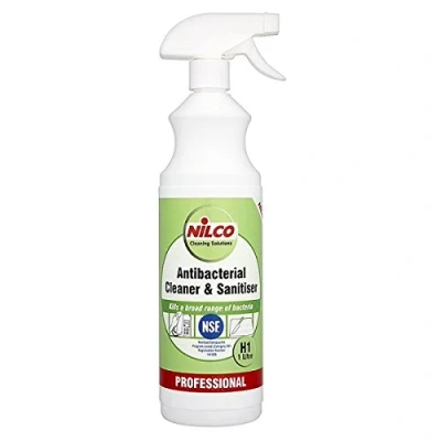 Image of Nilco Antibacterial Cleaner &amp; Sanitiser 1 Litre (Pack of 1ltr)