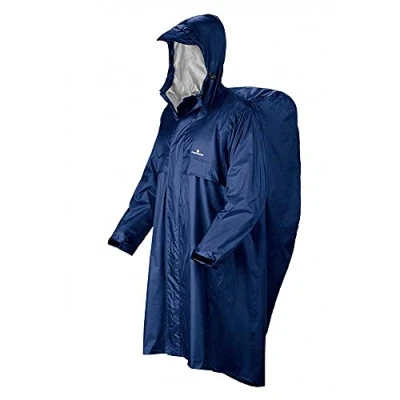 Image of Ferrino Trekker Rain Cape, Man, Grey, L XL