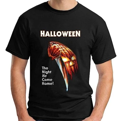 Image of Halloween Movie Poster Michael Myers Men&#039;s T Shirt Black L