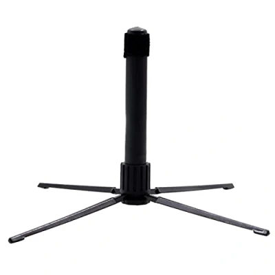 Image of EAJORN Portable Flute Stand Holder 4 Leg Clarinet Foldable Support Rest Rack Wind Instrument Accessory