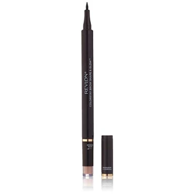 Image of Revlon ColorStay Brow Shape and Glow, Soft Black