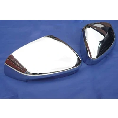 Image of Set of Chrome mirror covers backs for XF XFR 2009+, XK/XKR 2010+