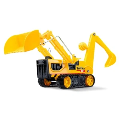 Image of Tonka Steel Classics Trencher Kids Construction Toys for Boys and Girls, Vehicle Creative Play, Motor Skill Development Ages 3+ Basic Fun 06063