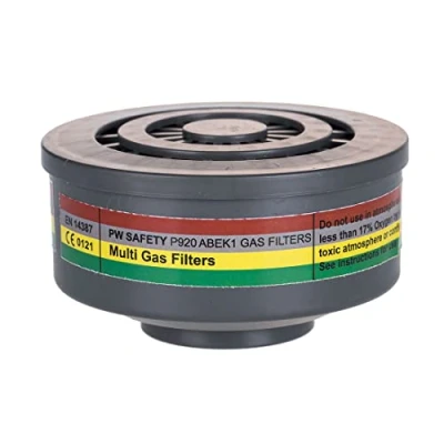 Image of Portwest ABEK1 Gas Filter Special Thread Connection Grey