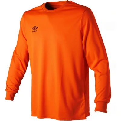 Image of Umbro Mens Club Long Sleeved Jersey (Shocking Orange) Size X Large