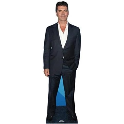 Image of (Starstills UK) Celebrity Fan Packs Simon Cowell Lifesize Cardboard Cutout / Standee Includes 8X10 (25X20Cm) Star Photo