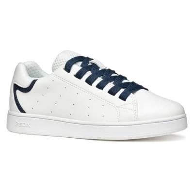Image of Geox J ECLYPER BOY B Sneaker, White/Navy, 2 UK