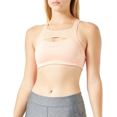 Image of Champion Women&#039;s Sa New Active Crop Top Sports Bra, Pink, M