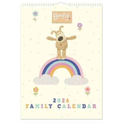 Image of Boofle A3 Family Organiser 2026