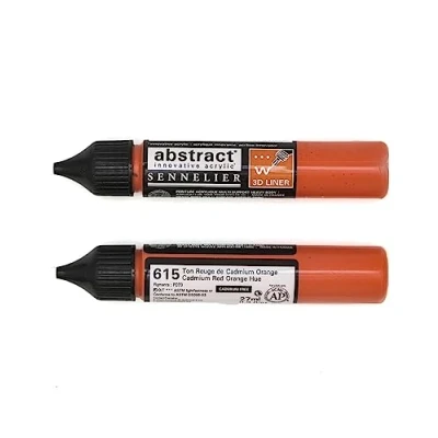 Image of Sennelier Abstract Acrylic 3D Liner 27ml (Cadmium Red Orange Hue)