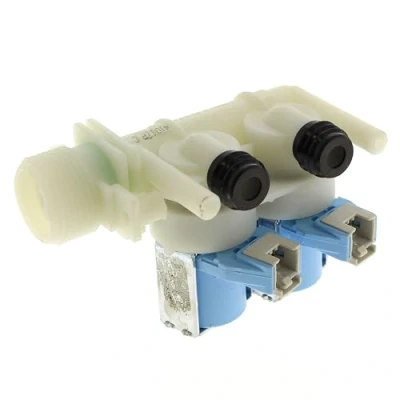 Image of Double Solenoid Valve Indesit, Ariston Hotpoint, Whirlpool, Scholtes Washing Machine