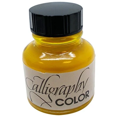 Image of Stephens RS420416 28 ml Calligraphy Colour Bottle Yellow