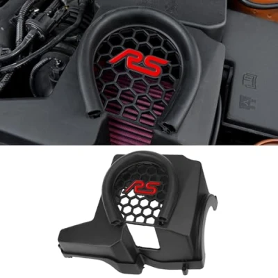 Image of Moonlinks Compatible with 2012 2018 Ford Air Filter Intake Box,Focus RS Hood Cover for Focus MK3 ST Escape C MAX Kuga 2013 2014 2015 2016 2017 2018,Intake Airbox Grille Replacement