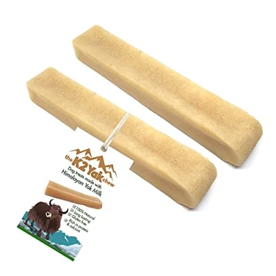 Image of the K2 Yak chew Dog Treats 100% Natural and Long Lasting (Medium x 2 (two))
