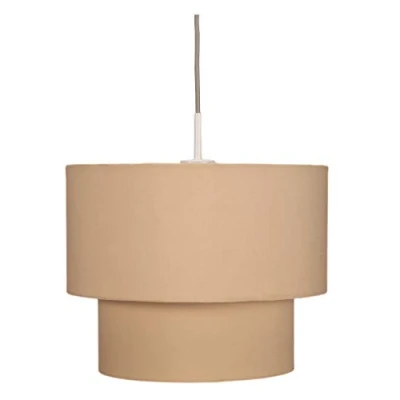 Image of Pauleen Soft Shine pendant light, beige fabric