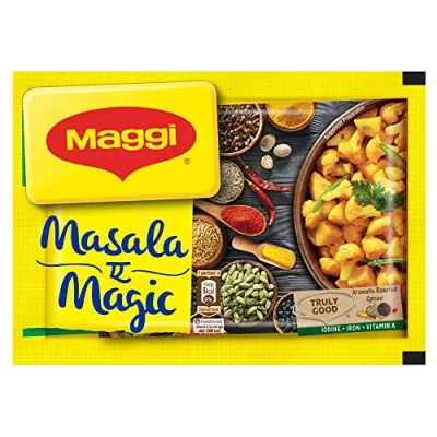 Image of Maggi Masala Magic, 6.5 grams sachet Pack of 48 Vegetarian