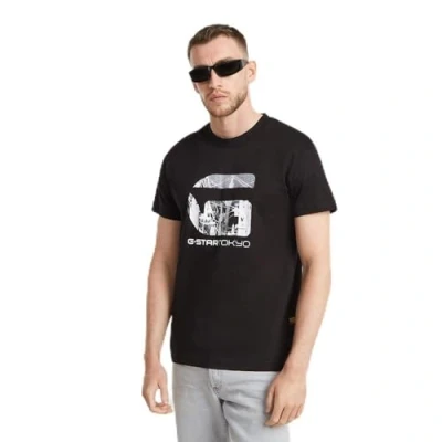 Image of G STAR Men&#039;s Tokyo R T Shirt, Black (Dk D25708 c336 6484), XL