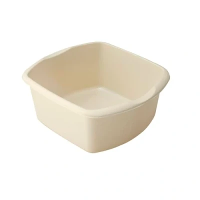 Image of Addis 510583, 8 Litre Small Rectangular Bowl, Linen Cream 8L
