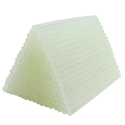Image of Raintwo 100pcs Glue Sticks 7 mm x 180 Transparent Hot Melt Gun for