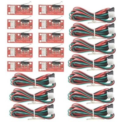 Image of WMYCONGCONG 10 PCS Endstop Mechanical Limit Switch with Cable Compatible 3D Printer Mega 2560