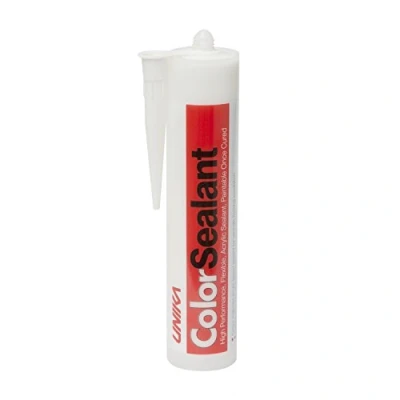 Image of Unika ColorSealant CS4226 AZ Acrylic Gap Filler and Sealant, White, 0.57 kg