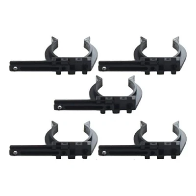 Image of Secotec VAS221 Socket Visor Clip with Mounting Plate, 5 Count (Pack of 1)