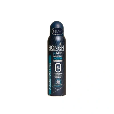Image of Bionsen Mineral Active for men spray Japanese Minerals 48 Hrs Protection 150ml