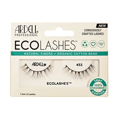 Image of Ardell Eco Lashes 453, Light and Organic Cotton Band, Sustainable Fibers, 1 pair