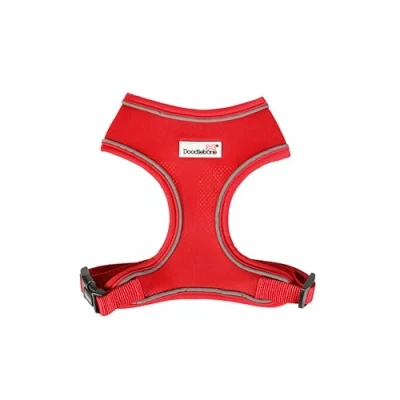 Image of Doodlebone Airmesh Harness, Ruby, 2