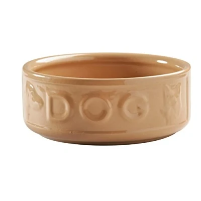 Image of Mason Cash Cane Lettered Dog Bowl 18cm