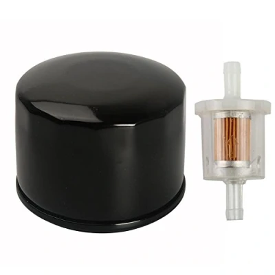 Image of OxoxO 691035 493629 Fuel Filter with 492932S 7045184 492056 Oil Compatible Briggs &amp; Stratton Engines