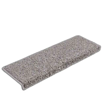 Image of vidaXL Stair Mats 30 pcs Grey 65x21x4 cm