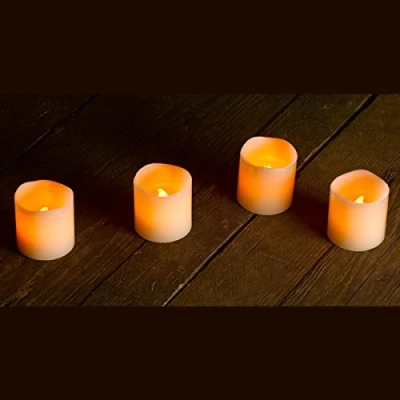 Image of Outside In Designs White Votives LED Candle 4 Pack