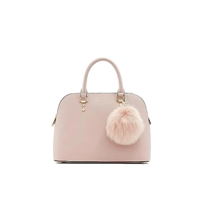 Image of Aldo Women&#039;s Galilini Dome Satchel Handbag, Light Pink, Medium