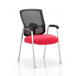 Image of Portland Visitor (Straight Leg) Bespoke Colour Seat Bergamot Cherry