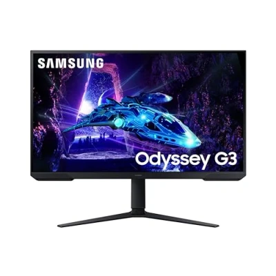 Image of Samsung Odyssey G3 LS32DG302EUXXU 32&quot; 180Hz 1ms FullHD Gaming Monitor 1920x1080, HDR10, HDMI, Displayport, Freesync, Height Adjust